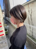 ソルソル(sol.sol.)&nbsp;ショートボブ×インナーカラーベージュ