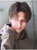 アップバングセンターパートツイストスパイラルパーマ名駅