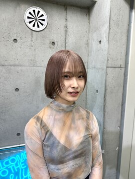 インク 渋谷(INK.) 黒染め履歴からミルクティーベージュ