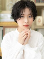 カバーヘア ブリス 戸田公園西口店(COVER HAIR bliss) 黒髪セミウェットくせ毛風ショートウルフh3戸田公園30代40代!