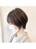 くびれショート/ベージュ/20代/30代/40代
