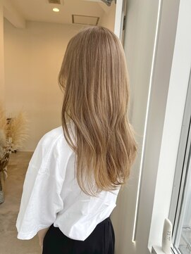 オト(oto) ミルクティーベージュ　ブリーチカラー