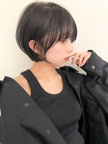 ネイロ バイ ジルブラン 葛西(NeiRo by JIL BLAN)&nbsp;ハイライト白髪ぼかしダブルカラーインナーカラーショートボブ