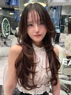 レディアル 渋谷(REDEAL) ワンホンヘア/韓国ヘア/ウルフ/前髪[レイヤーカット/渋谷]