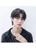 簡単スタイリング◎イケメンくせ毛風ウルフ