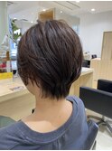 【福岡新宮】フォルムがきれいな小顔ショートスタイル 20代 30代