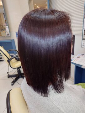ヘアープレイスクリアライン 栄町店(hair place CLEAR LINE) 【質感再生ストレート】髪質改善/トステア/シルク架橋/メテオ