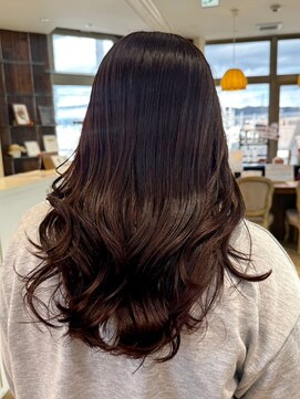 ユーシャンボール(U-CHAMBORD) ショコラレイヤーカール【寝屋川/髪質改善/白髪ぼかし】