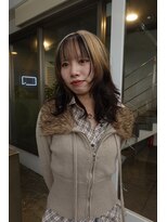 レコ 渋谷(LECO)&nbsp;ミディアムレイヤーカットデザインカラー