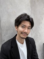 ロンドアベニール 北千住(Lond avenir)&nbsp;スパイキーショートスペインカールニュアンスパーマメンズ