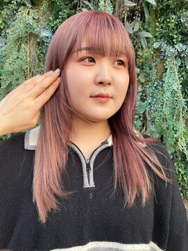 ノーブルヘアー(NOBLE HAIR) ピンクベージュ