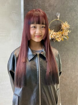 ロンドシエル 横浜(Lond ciel) 姫カット/ダブルカラー/デザインカラー