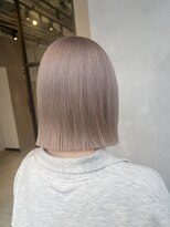 エイト ヘアサロン 渋谷本店(EIGHT)&nbsp;【ハイトーンカラー】ミルクティーグレージュ