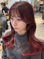 リアンバイアリュール(Lian by Allure) 【Lian by Allure】長濱俊　カシスレッドグラデーション