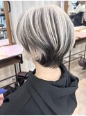 白髪ぼかしカラー☆