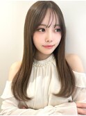 山村/小顔ワンカールパーマ/セミロング/ストカール/縮毛矯正銀座