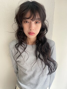 プフ 伏見(puf) [puf 伏見/丸の内/栄/名古屋]黒髪ロングパーマ★鳥山