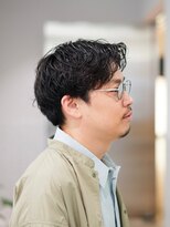 フーチー クーチー アマティー 豊中店(FUCHI KUCHI amati) 大人メンズショートパーマ短髪パーマ