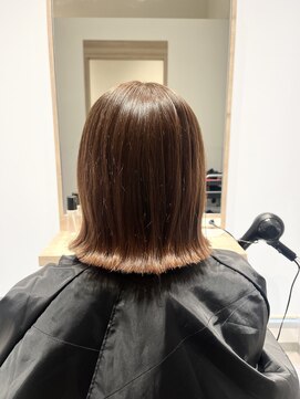 サロウィン 大宮Crest店(SALOWIN) 外はねボブ　明るめブラウン