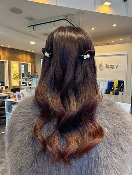 ハピス 英賀保店(Happis) happis_むつみ お呼ばれアレンジ