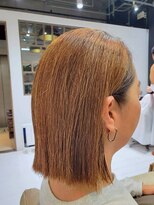 ヘアリゾート粋 リマ 銀座店(lima)&nbsp;ショート/切りっぱなしボブ/ブラウンベージュ