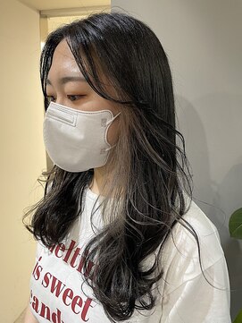 シア(sia) インナーカラー☆くすみベージュ