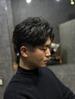 メロウメンズライン 神戸三宮(mellow men's line)&nbsp;フェザーパーマ / ラルフカール / 垢抜けパーマ / メンズパーマ