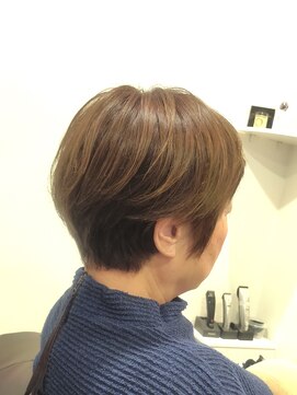 ヘアー グリーン(hair green) 50代60代70代/ベリーショート/丸みショート/大人ショート