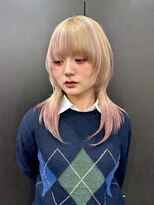 ヌル 神宮前店(Null)&nbsp;セクションカラー/デザインカラー/ケアブリーチカラー/姫ウルフ