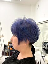 ジュベ 別府店(juve.)&nbsp;別府ショートボブ顔周りレイヤーカット髪質改善カラー