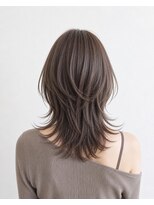 ヘイ 松本店(HEY)&nbsp;【HEY 松本】ミディアムウルフレイヤー暗めグレージュ