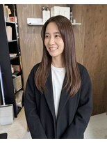 零秒女髪 千里丘店 上品な艶髪まとまりロングヘアスタイル髪質改善美髪艶カラー艶感
