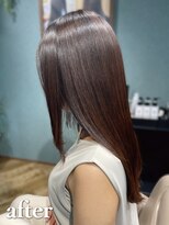 アイスタイルプレミアム フジ三篠店(I STYLE premium) 高濃度水素ケアカラー+オーダーメイド髪質改善トリートメント