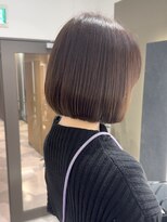 リマニ(Limani)&nbsp;あごラインボブ　ぱつっとボブ　ブラウンカラー20代30代40代50代