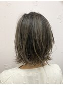 【vainバレイヤージュカラー】外ハネロブ
