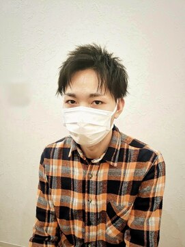 カルム 西日暮里(Calme) ツーブロックソフトツイストパーマ<理容室>[日暮里/メンズ]