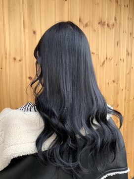 ブゾン(buZon) 【buZonブゾン】ミックスウェーブ×地毛風グレーカラー