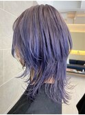 グラデーション/ラベンダーカラー　佐藤拓哉
