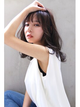 ブラン 広島本通(Blanc) 【Blanc】こなれヘアミディアム3388