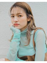 モードケイズエクラ(MODE K's Eclat)&nbsp;シースルーバングとハイライトとミディアム