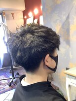 美容室 フィックス 学校で怒られない程度のツイストスパイラルパーマ