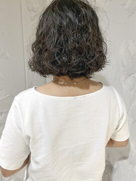 コフィー バイ メルト 吉祥寺(cofy by melt) 【三ツ井純】20代30代無造作くしゃっとパーマハードパーマボブ