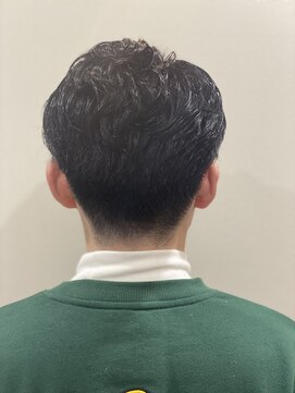 グレイスフルバーバー 赤坂見附店 簡単セット73パーマスタイル(赤坂.床屋.バーバー)