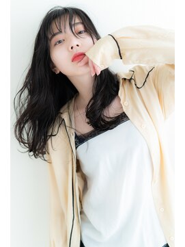 ラフ 八乙女(Rough) 大人ガーリー/ダークアッシュ/ミディアムレイヤーカット/八乙女