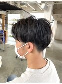 メンズ センターパートスタイル