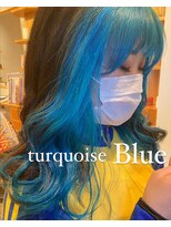 ダブル(W)&nbsp;turquoise Blue