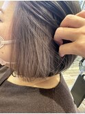 インナーカラー×ニュアンスピンクグレージュ