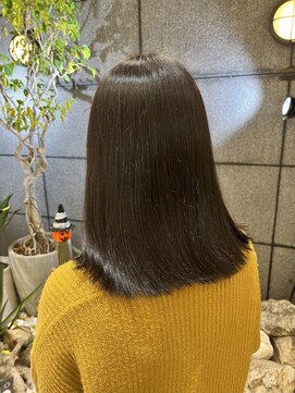 ゼスト フィーノ(ZEST fino) 【Sanae.】カット＋カラー＋髪質改善トリートメント