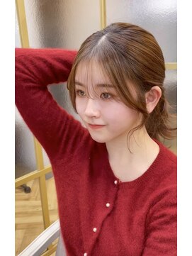 トッカ 三ノ宮店(tocca) 2wayバング/レイヤーカット/顔まわりカット/シースルーバング