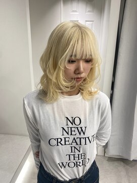 ゼスト 八王子店(ZEST) ハイトーン/抜きっぱなしブロンド/レイヤーカット